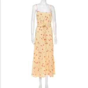 Flynn Skye Yellow Maxi Dress - Small